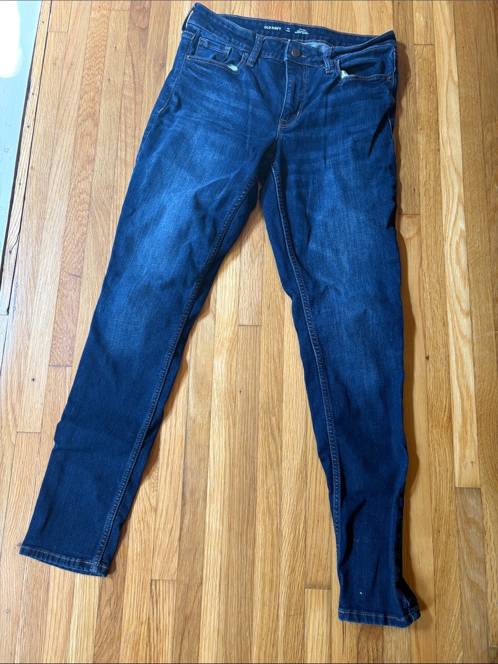 Old Navy Women's Dark Blue Skinny Jeans